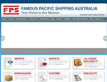 Tablet Screenshot of fpsaus.com.au